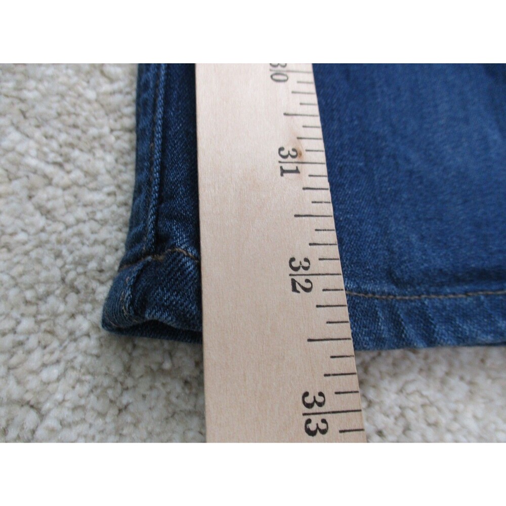 Paige Jeans Mens 38 Federal Blue Straight Leg Denim Stretch Casual 38x33 - Picture 11 of 11